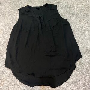 Torrid Black Sleeveless Blouse
